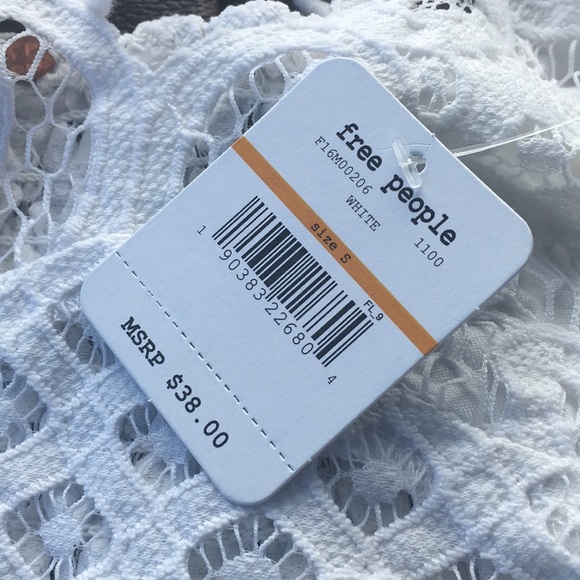 New White Intimately FP Adella Longline Bralette - Picture 8 of 8